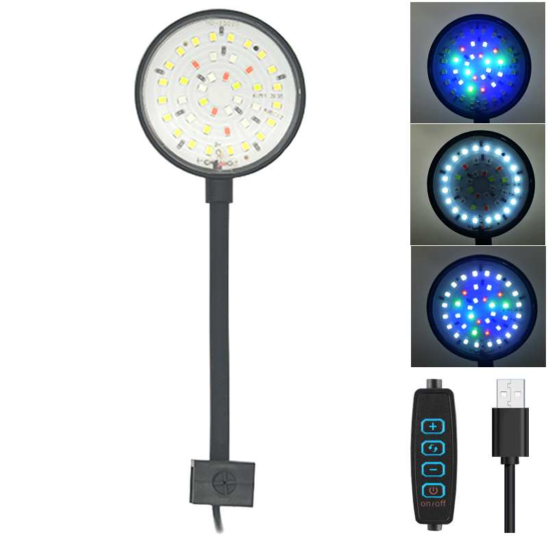 Led Planted Tank Light - USB Akvaryum LED Lamba Balık Tankı