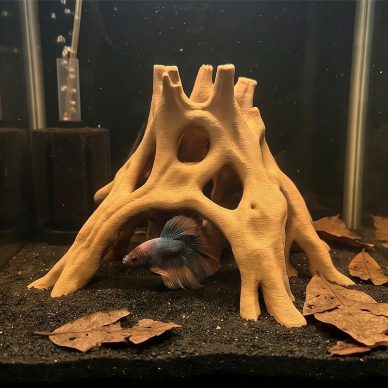 Aquarium Plant Root Tabs - Doğal Kök Mağara Balık Saklanma Yerleri