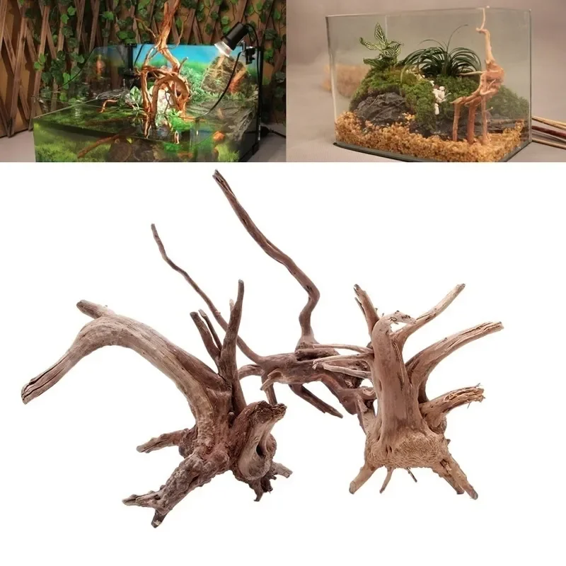 Aquarium Plant Root Tabs - Doğal ağaç gövdesi Driftwood akvaryum balık