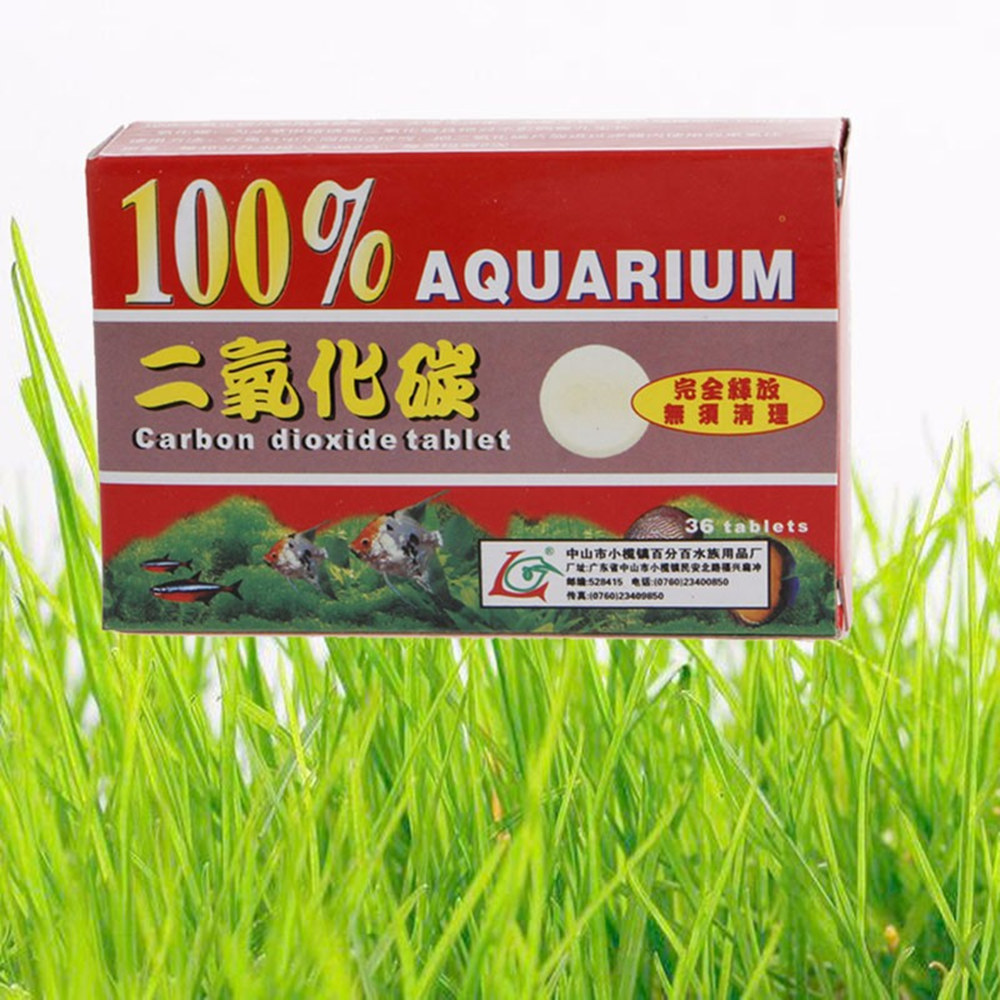 Aquarium Plant Root Tabs - 36 adet/kutu CO2 Tablet Karbon Dioksit