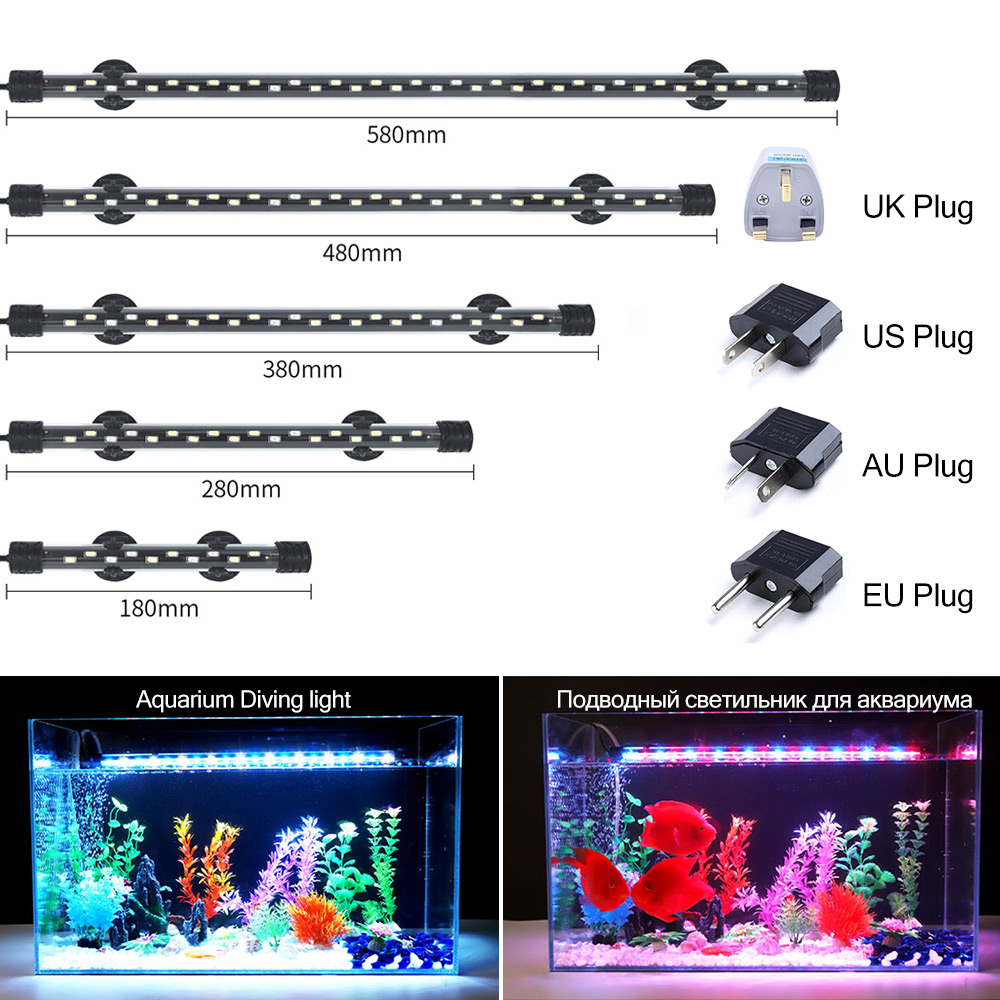 Led Planted Tank Light - 90-260 V Akvaryum Işık LED Su