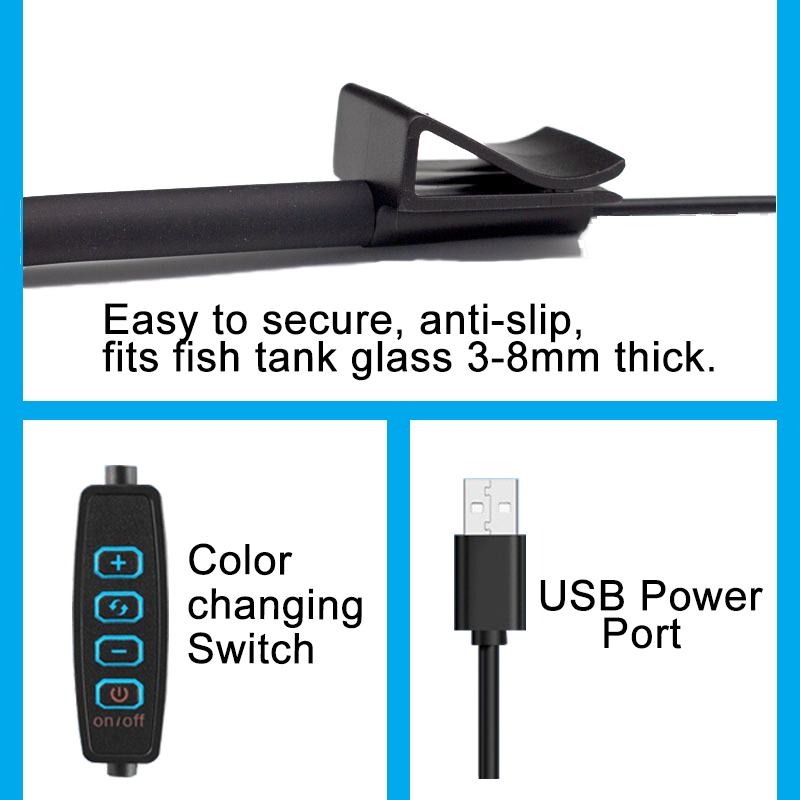USB Akvaryum LED Lambası Balık - Led Planted Tank Light incelemesi ve fiyatı