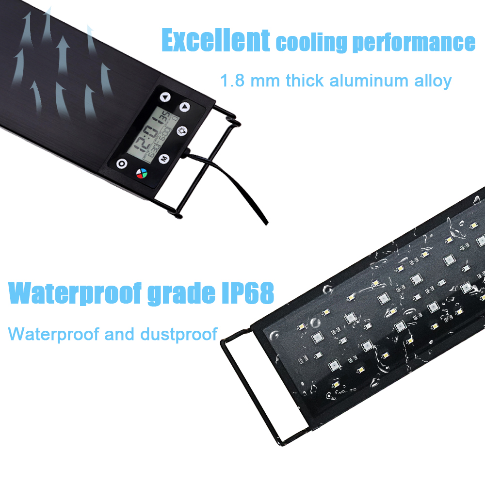 30-60cm Balık Tankı 24/7 Tam S - Led Planted Tank Light incelemesi ve fiyatı