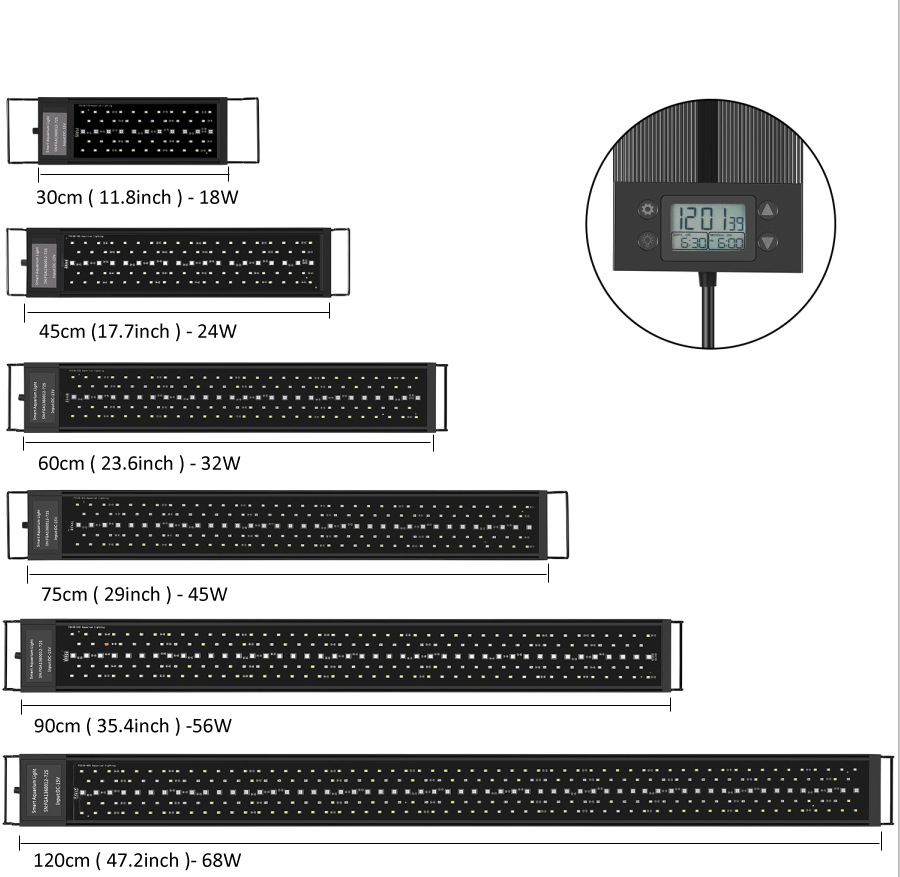 Programlanabilir 8 Renk Otomat - Led Planted Tank Light incelemesi ve fiyatı