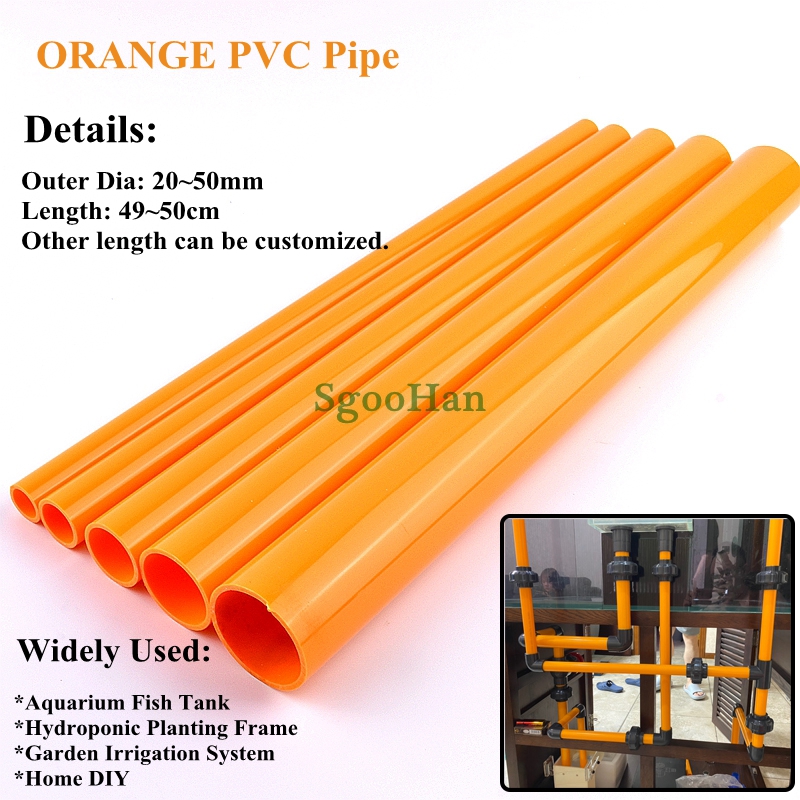 2 adet turuncu OD 20 ~ 50mm PV - Planted Aquarium Youtube incelemesi ve fiyatı
