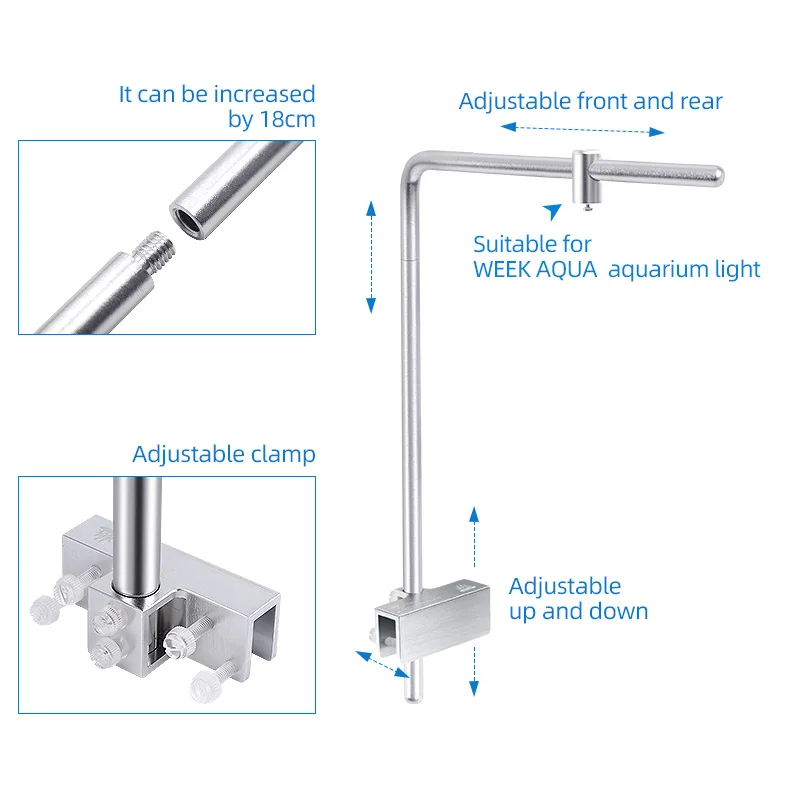 Hafta Aqua Işık Standı Evrense - Led Planted Tank Light incelemesi ve fiyatı